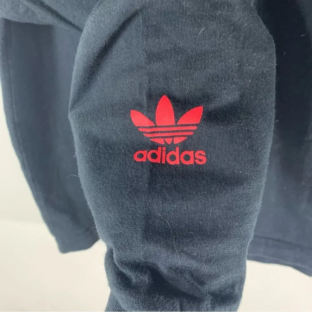 Adidas Chicago Deep Dish Pizza Long Sleeve Shirt Size SMALL Mens - Picture 6 of 9